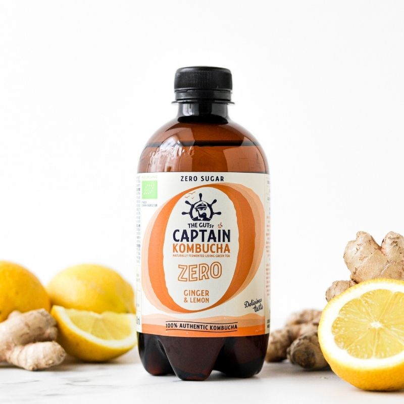 GUTsy Captain Kombucha Zero - Probierpaket 4 x 400ml