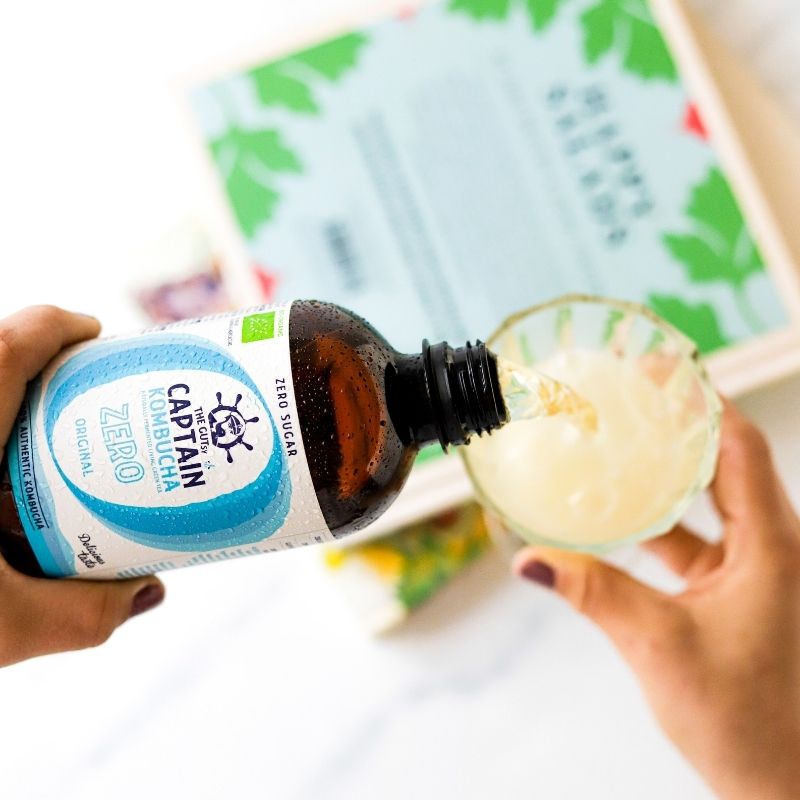 GUTsy Captain Kombucha Zero - Probierpaket 4 x 400ml